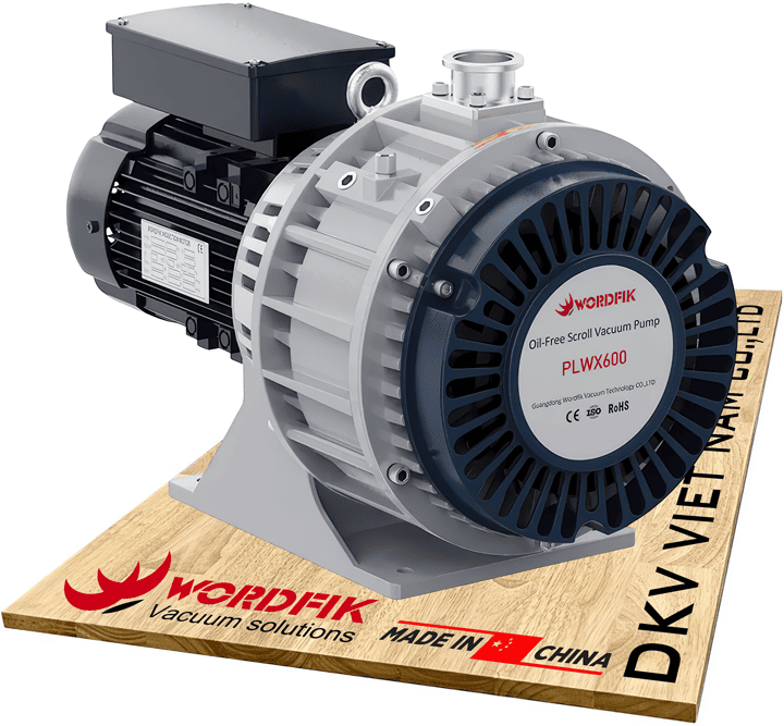 Bơm chân không khô Wordfik PLWX300, bơm hút chân không Wordfik PLWX300, Wordfik scroll dry vacuum pump PLWX300