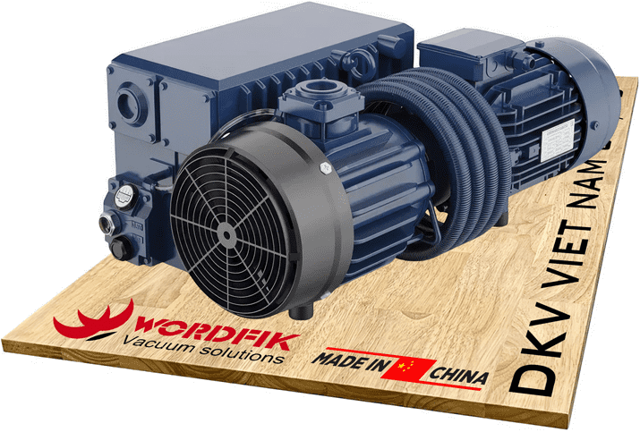 Bơm chân không Wordkfik PVX100, Wordfik single stage oil rotary vane vacuum pumps PVX100