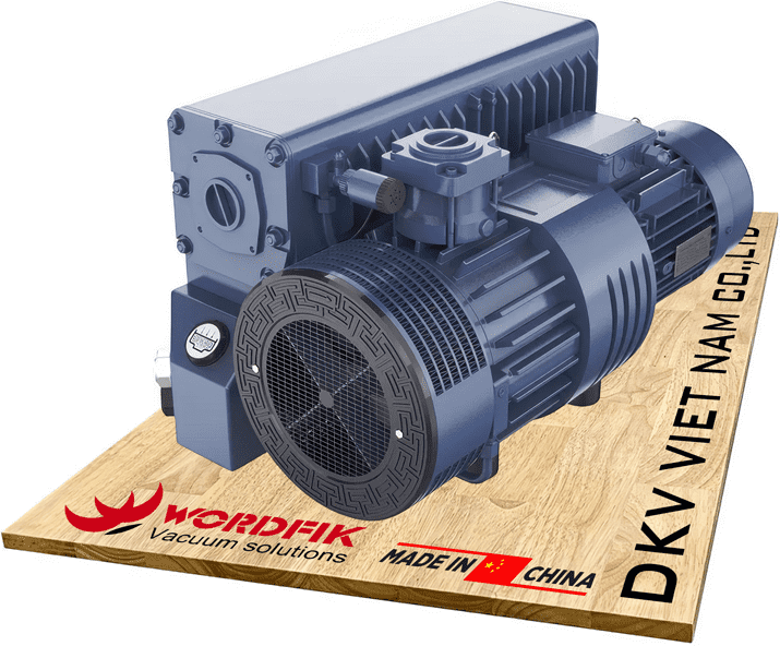 Bơm chân không Wordkfik PVX160, Wordfik single stage oil rotary vane vacuum pumps PVX160