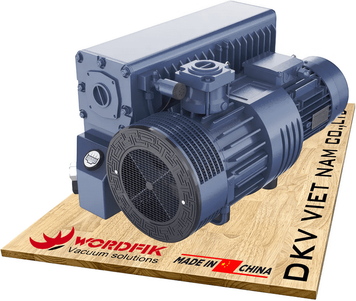 Bơm chân không Wordkfik PVX202, Wordfik single stage oil rotary vane vacuum pumps PVX202