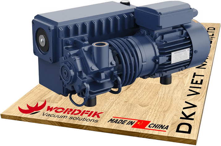 Bơm chân không Wordkfik PVX25D, Wordfik single stage oil rotary vane vacuum pumps PVX25D