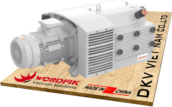 Bơm chân không Wordfik VD140, bơm hút chân không Wordfik VD140, Wordfik dry rotary vane vacuum pump VD140