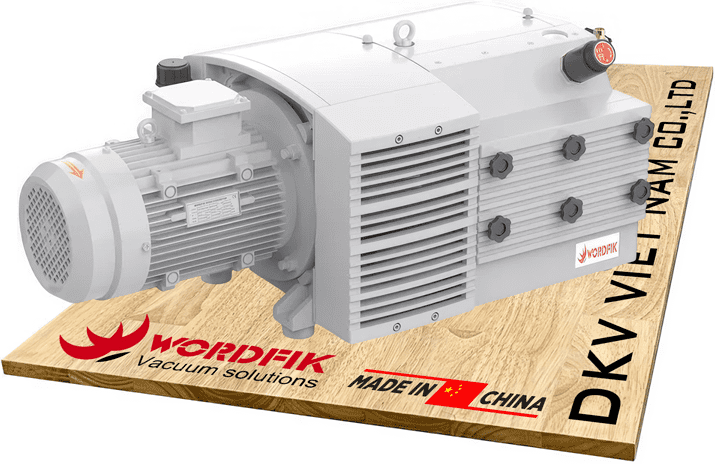 Bơm chân không Wordfik VD160, bơm hút chân không Wordfik VD160, Wordfik dry rotary vane vacuum pump VD160