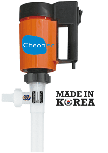 Bơm thùng phuy Cheon Sei DR-FLS-12-U8S-S, Cheon Sei drum pump DR-FLS-12-U8S-S