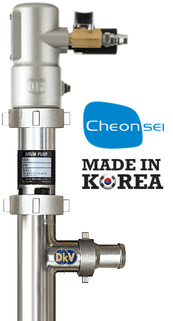 Bơm thùng phuy khí nén Cheon Sei VDR-31T-10-A4S-S, Cheon Sei air drum pump VDR-31T-10-A4S-S