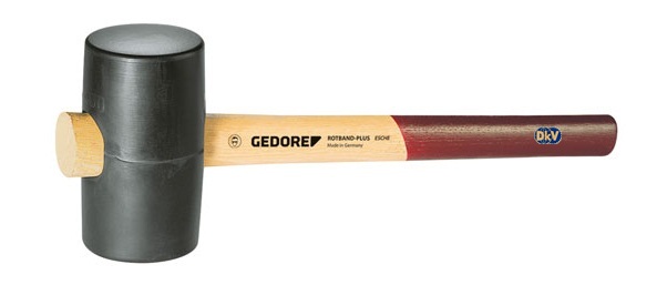 bua cao su mem gedore 227 e-1, gedore rubber soft hammer 227 e-1