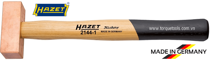 Búa đồng đầu vuông Hazet 2144-4, Hazet copper hammer 2144-4