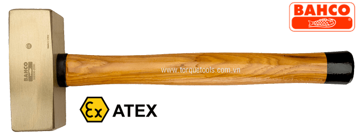 Búa chống cháy nổ Bahco NS500-2500 , Bahco non sparking hammers NS500-2500
