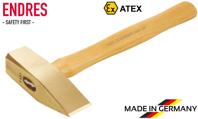 Búa chống cháy nổ Endres 7042100S, búa chống tia lửa điện Endres 7041300S, Endres non sparking hammers 7042100S