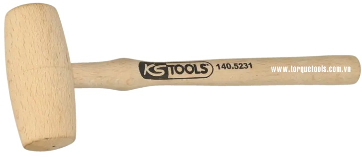 bua go ks tools 140.5232, ks tools wood hammer 140.5232