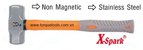 bua inox x-spark 8407-1004, x-spark stainless steel hammer 8407-1004