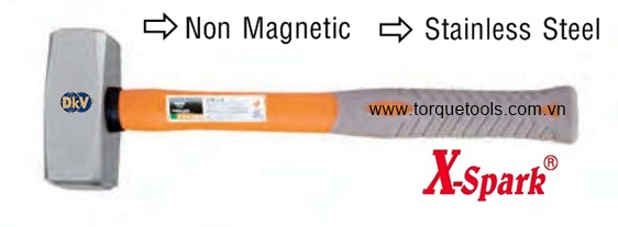 bua inox x-spark 8408-1004, x-spark stainless steel hammer 8408-1004