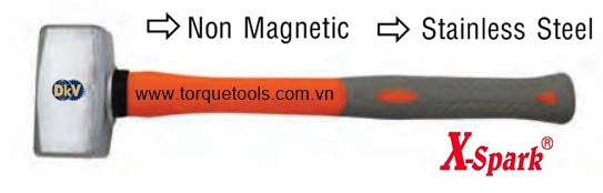 bua inox x-spark 8412-1002, x-spark stainless steel hammer 8412-1002