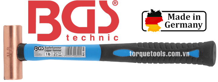 Búa đồng đầu tròn BGS 892, BGS copper hammer 892