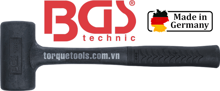Búa cao su đầu vuông BGS 1868, BGS rubber hammer 1868