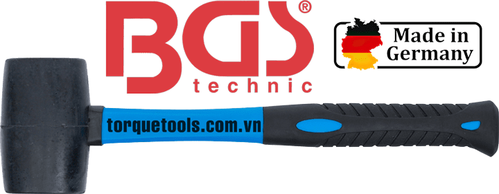 Búa cao su đầu tròn BGS 1961, BGS rubber hammer 1961