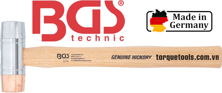 Búa đầu tròn BGS 9176, BGS hammer 9176