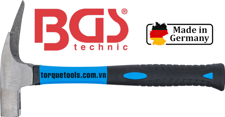 Búa thép đầu vuông BGS 1865, BGS steel hammer 1865