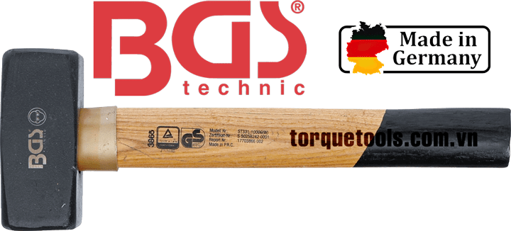 Búa thép đầu vuông BGS 3865, BGS stell hammer 3865