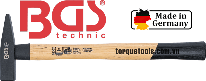 Búa thép đầu vuông BGS 52303, BGS steel hammer 52303