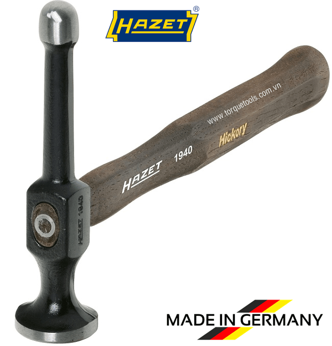 Búa thép đầu tròn Hazet 1940, Hazet round steel hammer 1940 