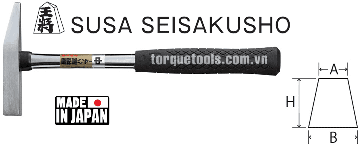 Búa thép Tonkachi 021734, Tonkachi steel hammer 021734