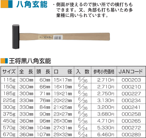 Búa thép Tonkachi 000203, Tonkachi steel hammer 000203