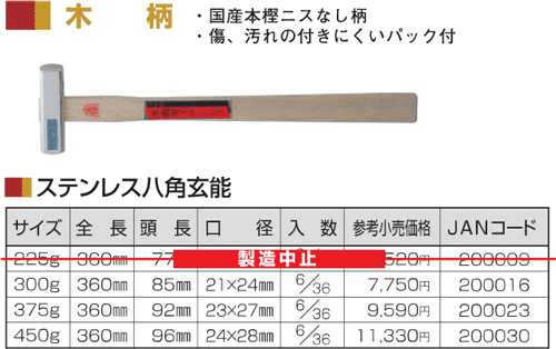 Búa thép Tonkachi 200016, Tonkachi steel hammer 200016