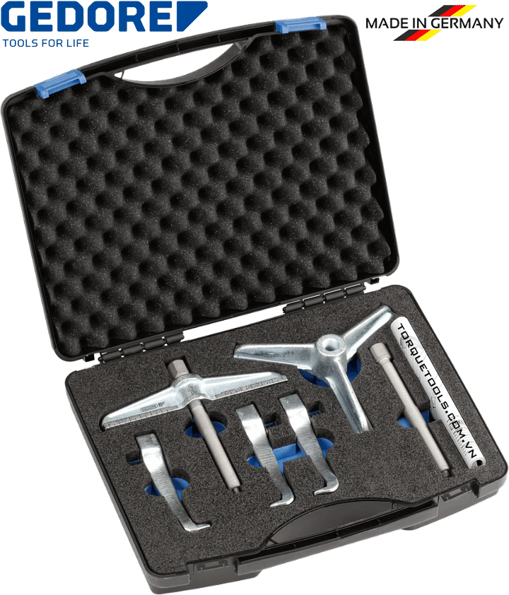 Bộ cảo cơ khí Gedore 1.07/K-1A-B, Gedore jaw puller 1.07/K-1A-B set