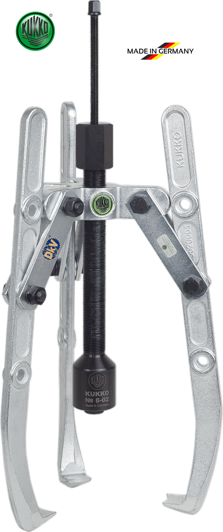 cao co khi 3 chau kukko 207-3-b, kukko 3 jaw puller 207-3-b