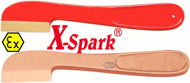 Cảo gỉ chống cháy nổ X-Spark 214-1002 ,X-Spark non sparking spatula flexible blade 214-1002