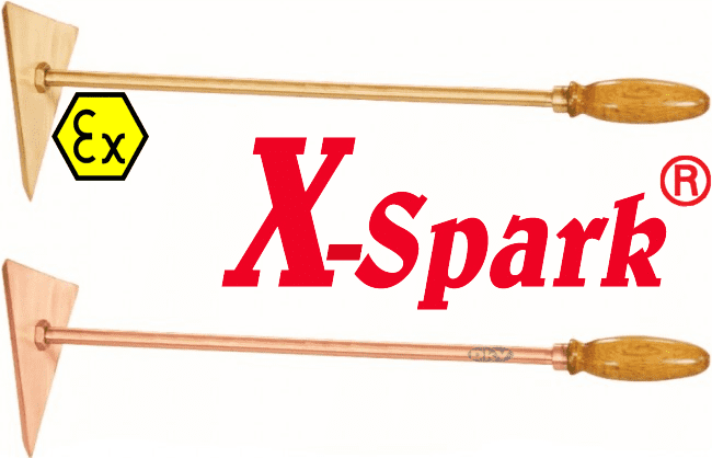 Cảo gỉ chống cháy nổ X-Spark 224A-1002 ,X-Spark non sparking spatula flexible blade 224A-1002
