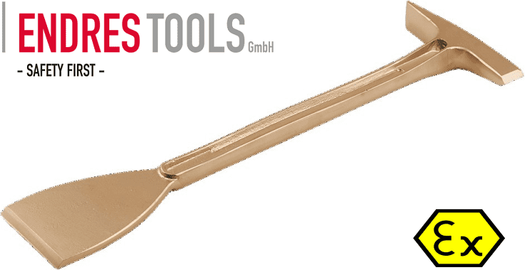 Cảo gỉ chống cháy nổ Endres 1344800S , Endres non sparking spatula flexible blade 1344800S
