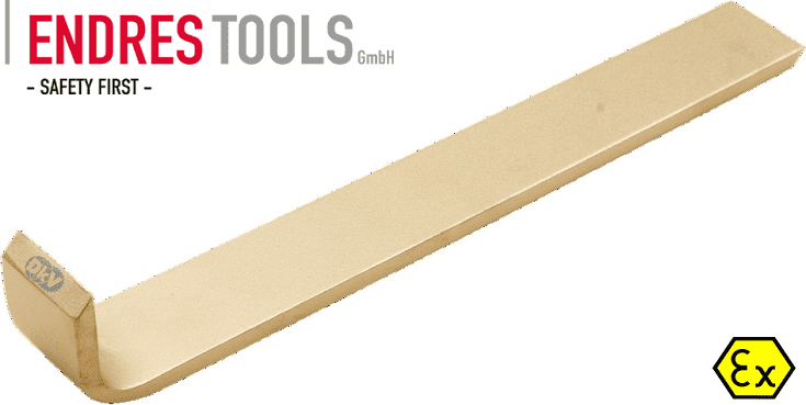 Cảo gỉ chống cháy nổ Endres 1360380S , Endres non sparking spatula flexible blade 1360380S 