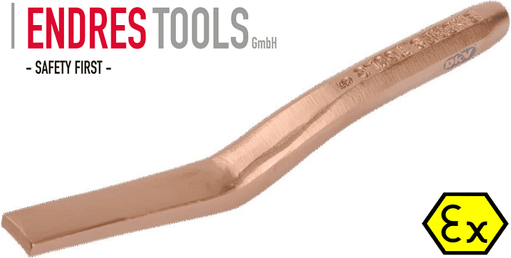 Cảo gỉ chống cháy nổ Endres 1900008C , Endres non sparking spatula flexible blade 1900008C