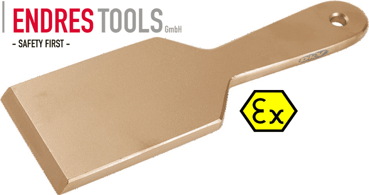 Cảo gỉ chống cháy nổ Endres 7140001S , Endres non sparking spatula flexible blade 7140001S