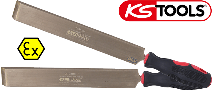 Cạo gỉ chống cháy nổ KS Tools 963.9531, KS Tools non sparking Flat scraper 963.9531