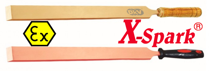 Cảo gỉ chống cháy nổ X-Spark 206-1002 ,X-Spark non sparking spatula flexible blade 206-1002