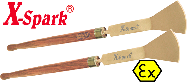 Cảo gỉ chống cháy nổ X-Spark 212B-1002 ,X-Spark non sparking spatula flexible blade 212B-1002