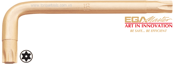 Chia van chong chay no Egamaster 35776 , Egamaster non sparking tamper proof key wrench 35776