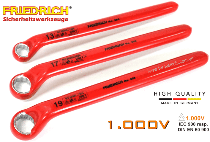 co le cach dien friedrich 255097, friedrich vde spanner 255097