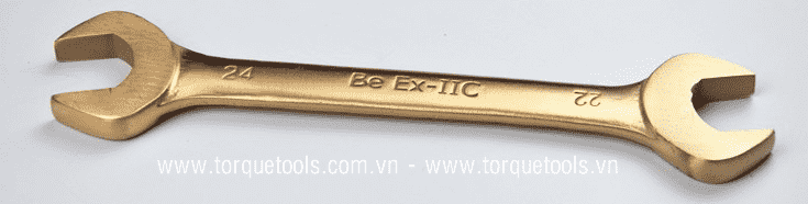 Cờ lê chống cháy nổ Endres 0010607C, cờ lê miệng hở chống cháy nổ Endres 0010607C, Endres non sparking double open end spanners 0010607C