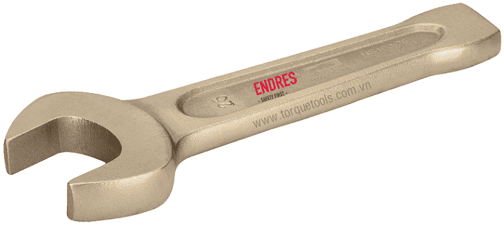 Cờ lê đóng chống cháy nổ Endres 0030028C, Endres non sparking open end slogging wrench 0030028C