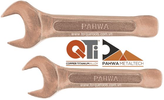co le dong chong chay no pahwa so-1024, pahwa non sparking open end slogging wrench so-1024