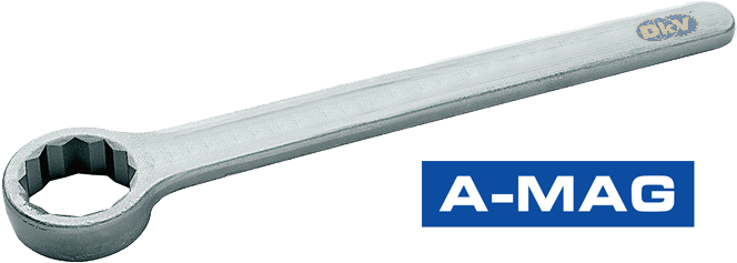 co le trong dong inox A-MAG 0090085e , A-MAG INOX single ended ring SPANNER 0090085e