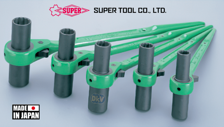Co le duoi chuot Super Tools RN 1013WL, Super Tools impact spanner RN 1013WL