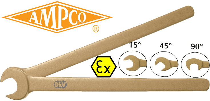 co le duoi chuot chong chay no Ampco bp0041, Ampco construction open end wrench Bp0041