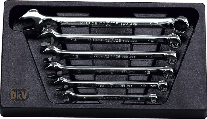 Bộ cờ lê ktc NTMS206 , ktc combination reversible ratcheting wrench set NTMS206 
