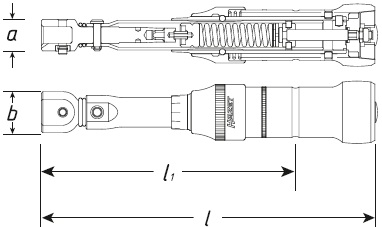 CỜ LÊ LỰC HAZET 6280-1CT | CỜ LÊ SIẾT LỰC HAZET 6280-1CT | HAZET TORQUE WRENCH 6280-1CT