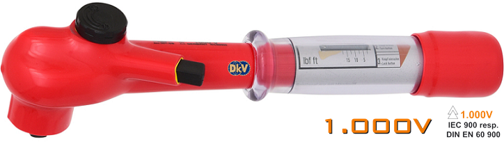 co le luc cach dien KS Tools 117.3810, KS Tools VDE torque wrench 117.3810